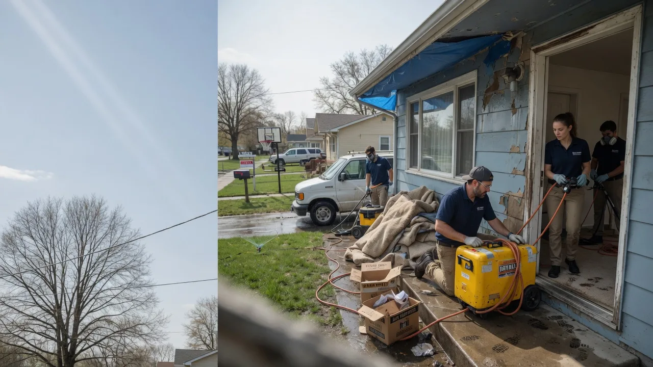 Basement Flood Cleanup in Sheridan, MT near me